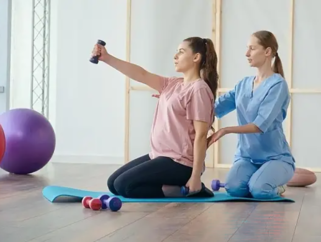 Sesiune degimnastica-postnatala