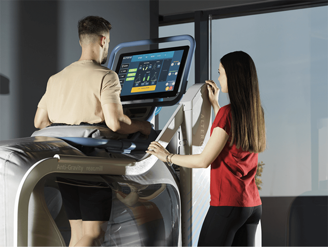 tehnologie AlterG folosita in Clinicile Kinetic